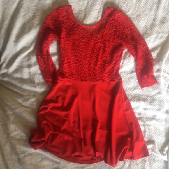 H&M Divided Dress Red - Picture 4 of 4